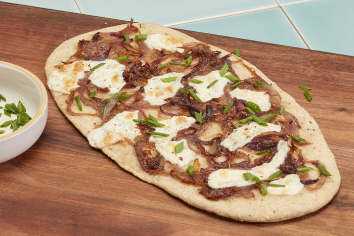 Za'atar Flatbread with Caramelized Onions