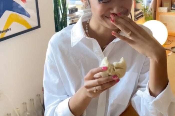 Maryahʼs Vegan-ish Laab Bao Buns