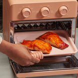 broiling salmon in pink wonder oven