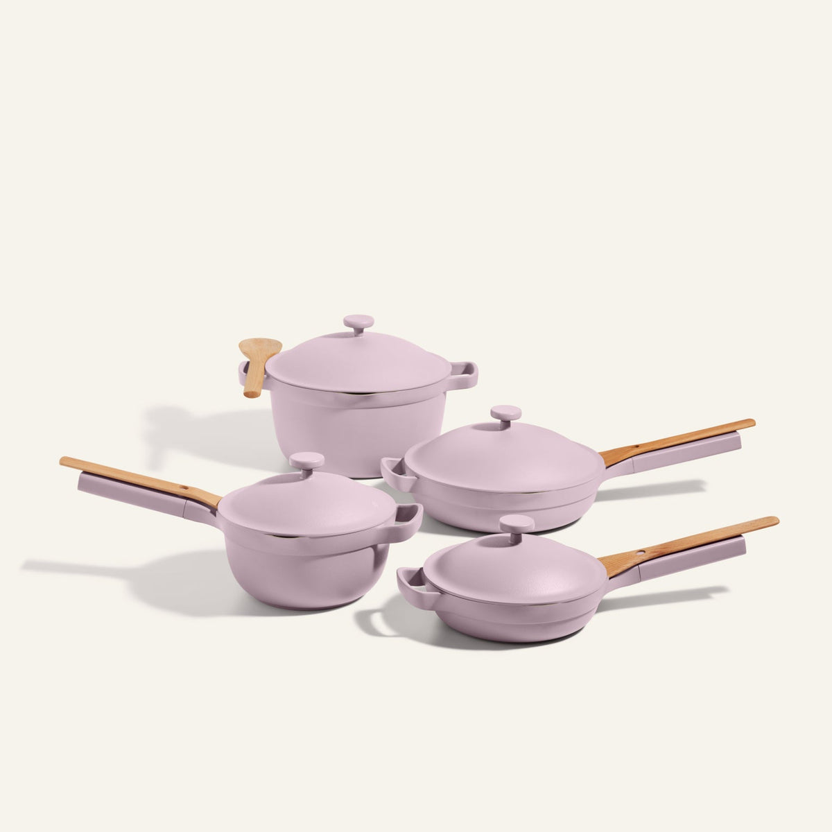 Kit 14 Pièces Casseroles Royalty Line Violet Induction - Ensemble Ustensiles Cuisine