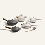 Home Chef Set (15 piece)-Chrome/Char