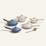Home Chef Set (15 piece)-Gold/Blue Salt