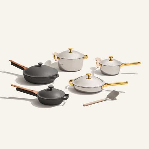 Home Chef Set (15 piece)-Gold/Char
