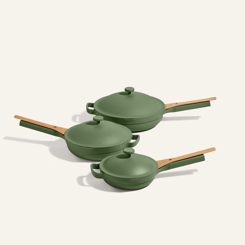 green always pan, mini always pan, large always pan bundle
